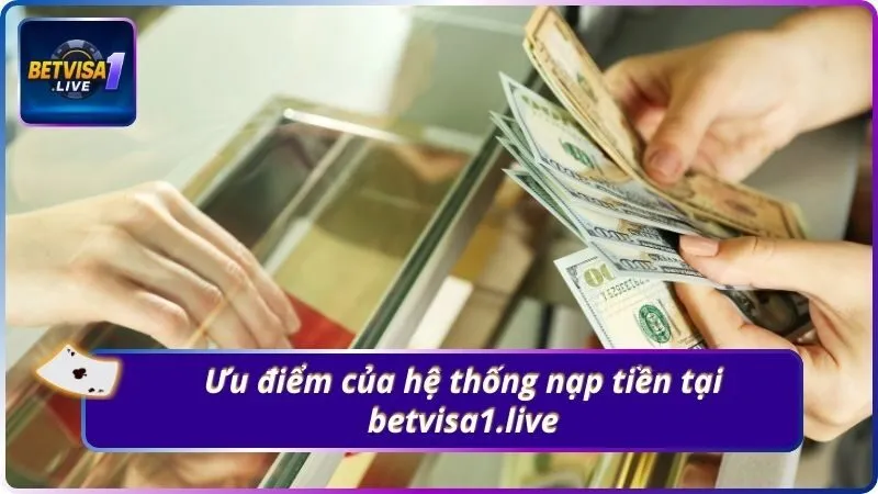 Ưu điểm của hệ thống nạp tiền tại g4c.ru.com